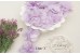 Peonies Chiffon Flower Trim (MEDIUM)  (Pack of 6)